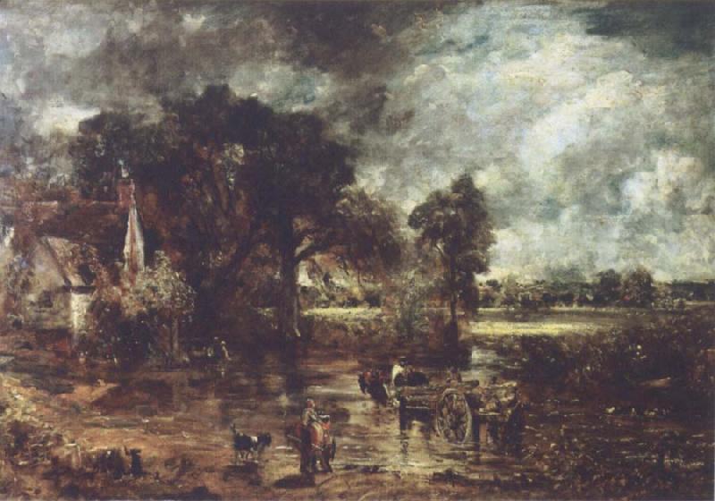 John Constable Full sale study for The hay wain Sweden oil painting art